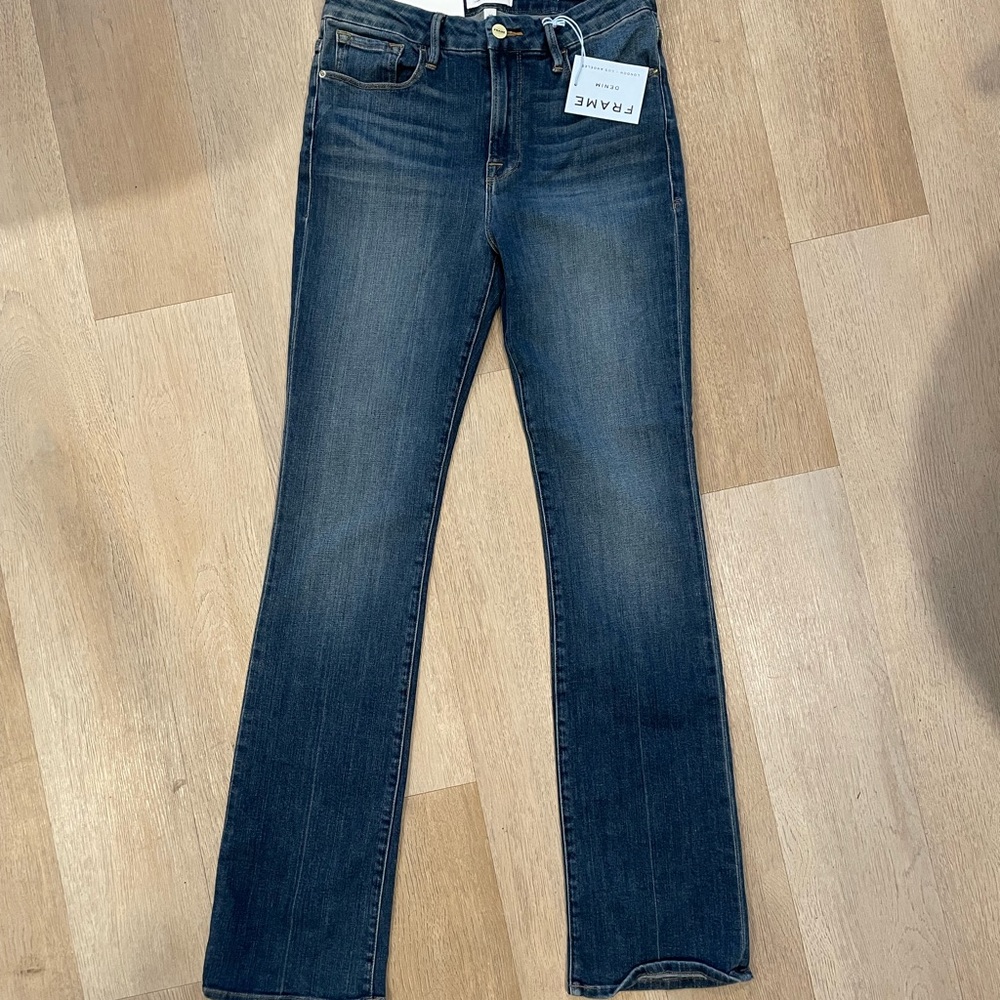 NWT Frame Denim Le Mini Boot Jeans